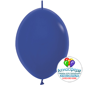 Линколун (12"/30 см) Королевский Синий, Пастель, 50 шт., Sempertex