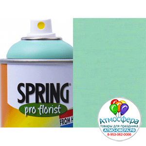 Краска-спрей для цветов 400 мл Spring Про флорист Аква