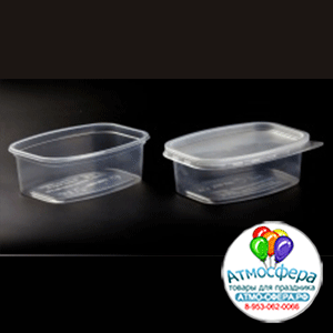 Контейнер без крышки 138*105*40 350мл (100шт/упак, 1000кор)