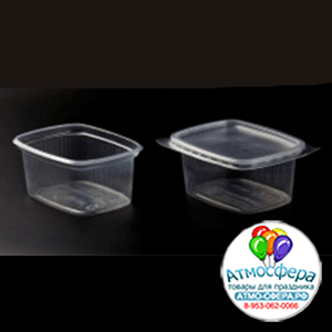 Контейнер без крышки 110*82*45 250мл (100шт/упак, 1000кор)