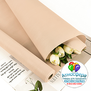 Пленка "Каффин" 58см*5м Овсянное печенье-155 80г/м2