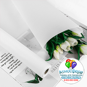 Пленка "Каффин" 58см*5м Белая-111 80г/м2