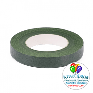 Тейп лента (12 мм х 25 ярд) ЗЕЛЕНАЯ