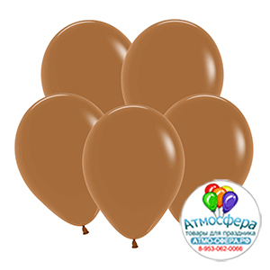 Шар (12''/30 см) Мокко, Пастель, 50 шт., Sempertex