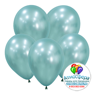 Шар (12''/30 см) Свежая мята, Шёлк, 12 шт., Sempertex