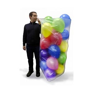 Пакет для транспортировки надутых шаров 100х165 см, 5 шт.